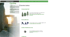 Desktop Screenshot of cerchioceltico.com